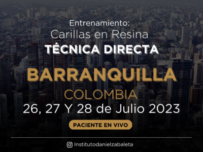 Entrenamiento: Carillas en Resina Técnica Directa (Barranquilla)