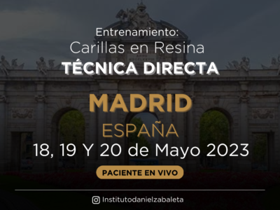 Entrenamiento: Carillas en Resina Técnica Directa (Madrid)