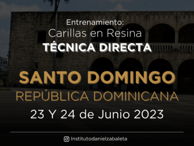 Entrenamiento: Carillas en Resina Técnica Directa (Santo Domingo)