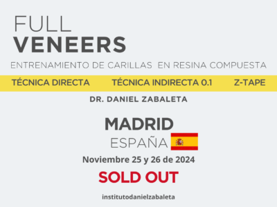 Entrenamiento: Full Veneers Madrid – España